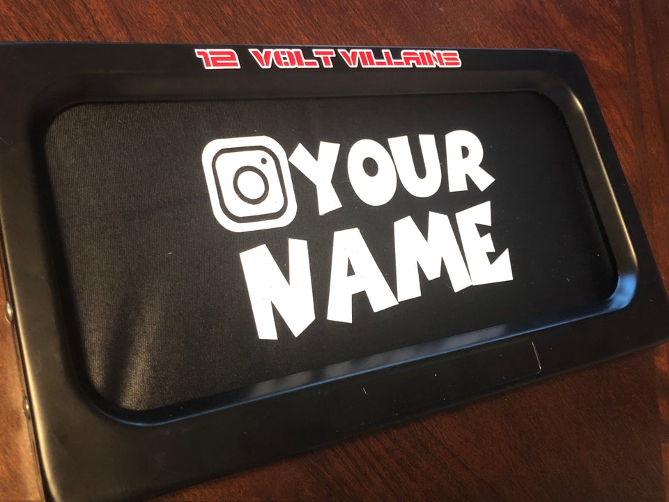 Custom Hide-A-Way Plate Frames