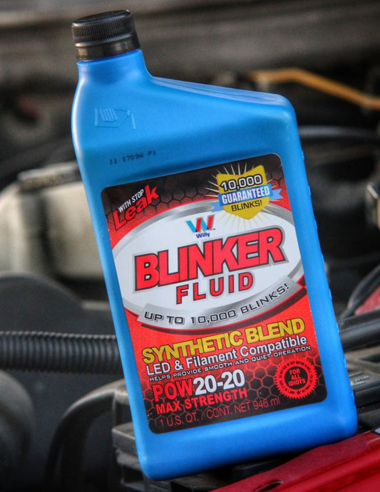 Blinker Fluid Sticker