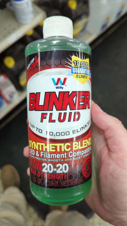 Blinker Fluid Sticker