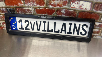 European Custom Hide-A-Way Plate Frame