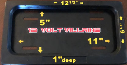 Custom Hide-A-Way Plate Frames
