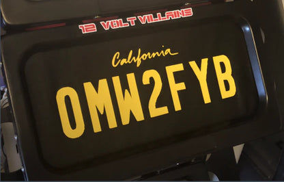 Custom Hide-A-Way Plate Frames